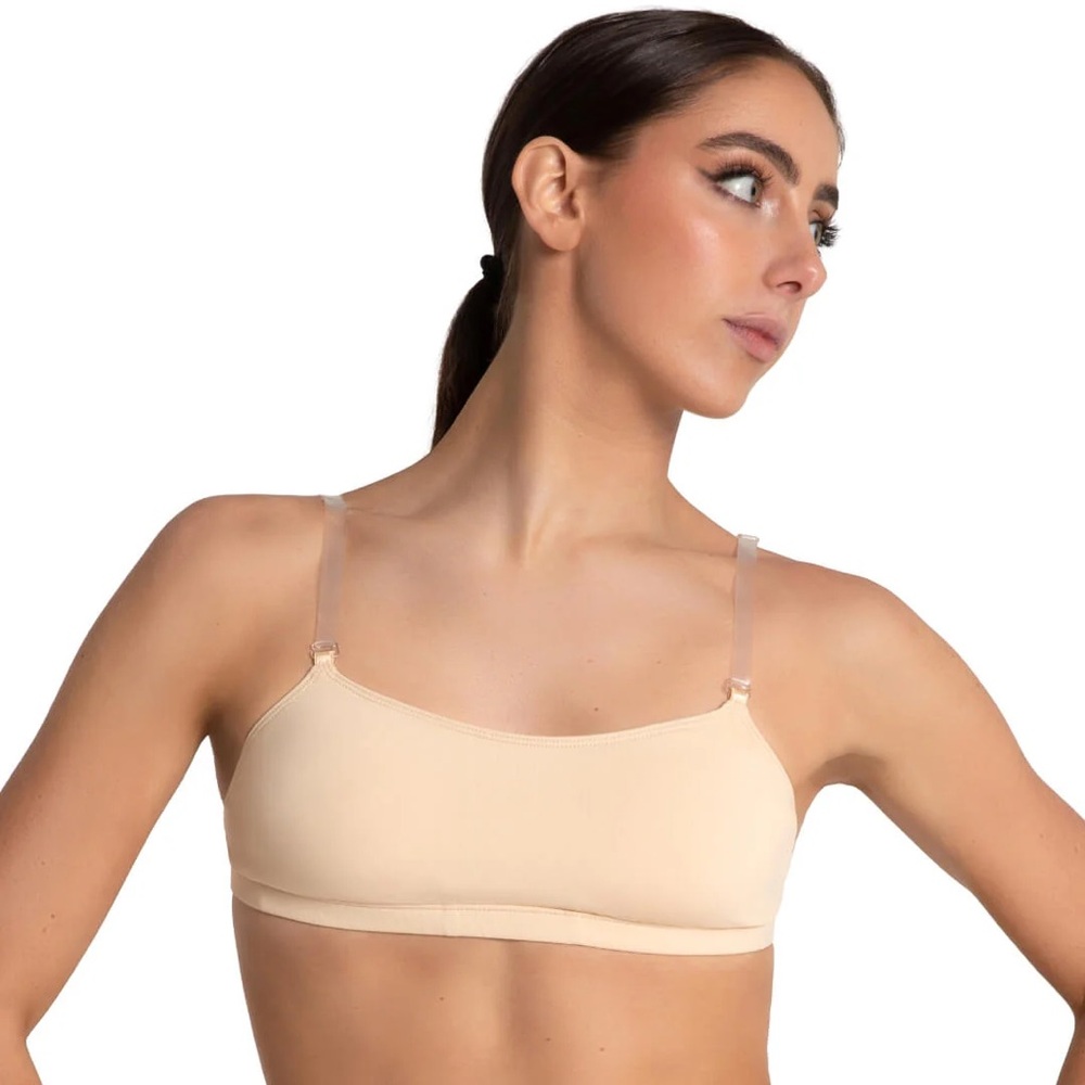 Capezio Camisole Bra with Bratek in Nude